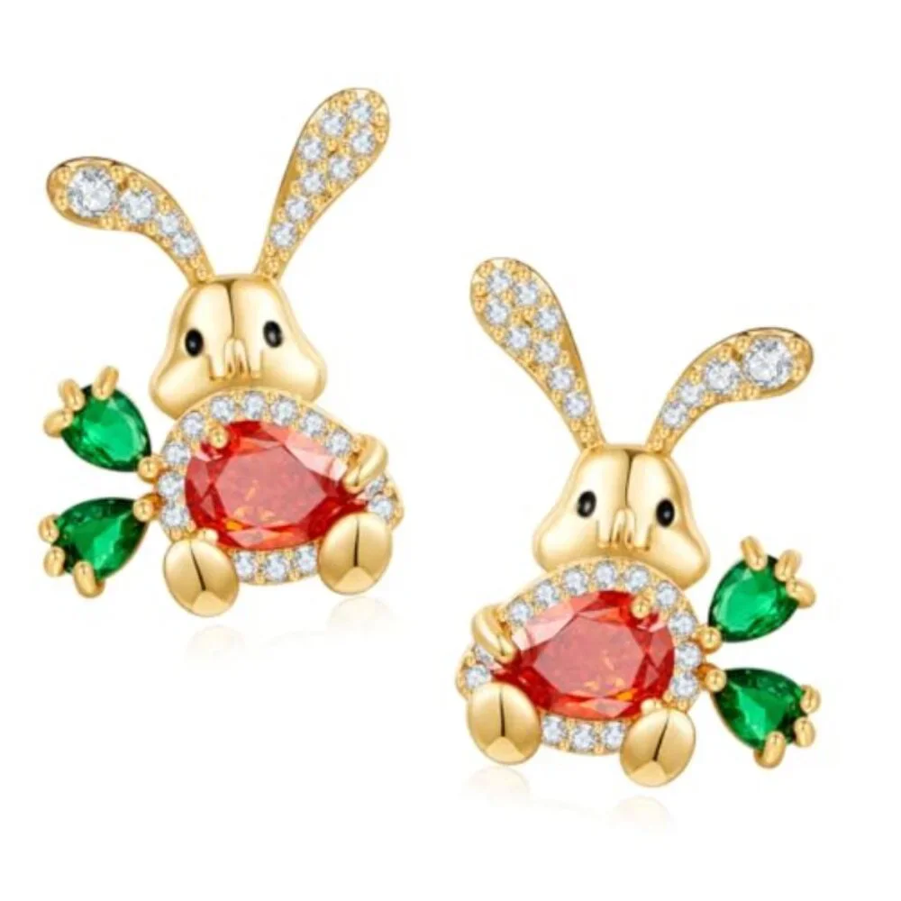 🐰 Easter Bunny Earrings